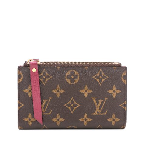 Louis Vuitton Monogram Fuchsia Adele Compact Wallet – The 